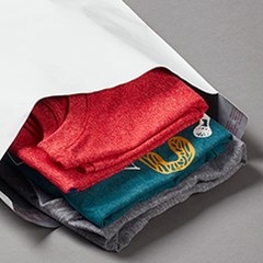 POLY-LITE® non cushioned mailers is used to pack apparel.