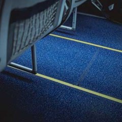 blue floor carpet